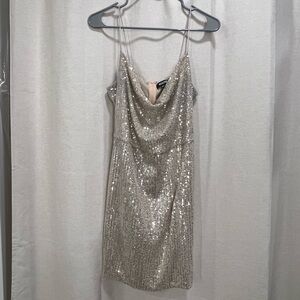 Sequin Gold/ Silver Dress